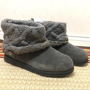New Womens Patti Boots, Moccasin & Marl - Size 11